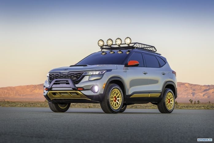 2019 Kia Seltos X-line Concept - фотография 2 из 11 2019 Kia Seltos X-line Concept - фотография 2 из 11
