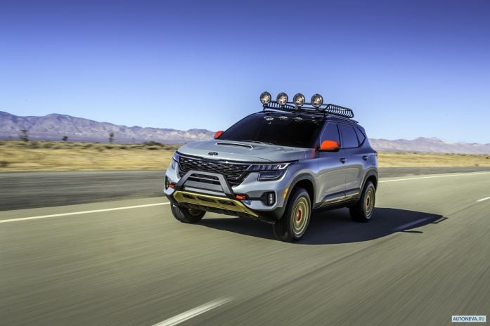2019 Kia Seltos X-line Concept - фотография 3 из 11 2019 Kia Seltos X-line Concept - фотография 3 из 11