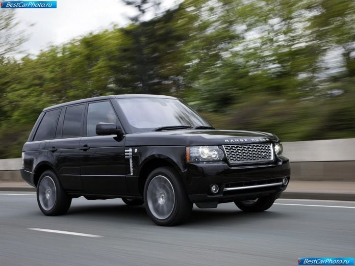 2011 Land Rover Range Rover Autobiography Black - фотография 3 из 27