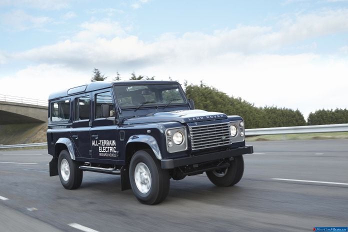 2013 Land Rover Defender Electric Concept - фотография 2 из 15