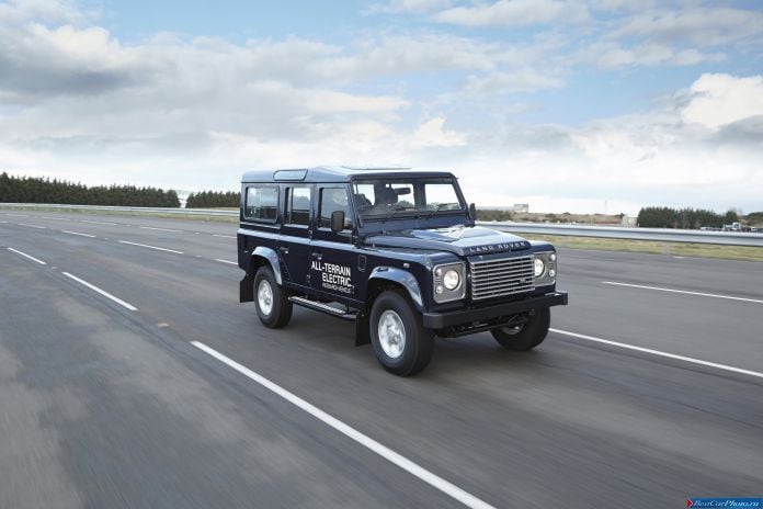2013 Land Rover Defender Electric Concept - фотография 3 из 15
