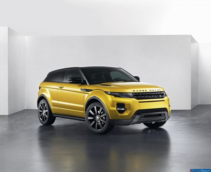 2013 Land Rover Range Rover Evoque Sicilian Yellow - фотография 3 из 19