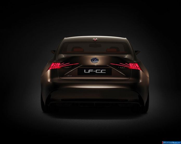 2012 Lexus LF-CC Concept - фотография 5 из 27