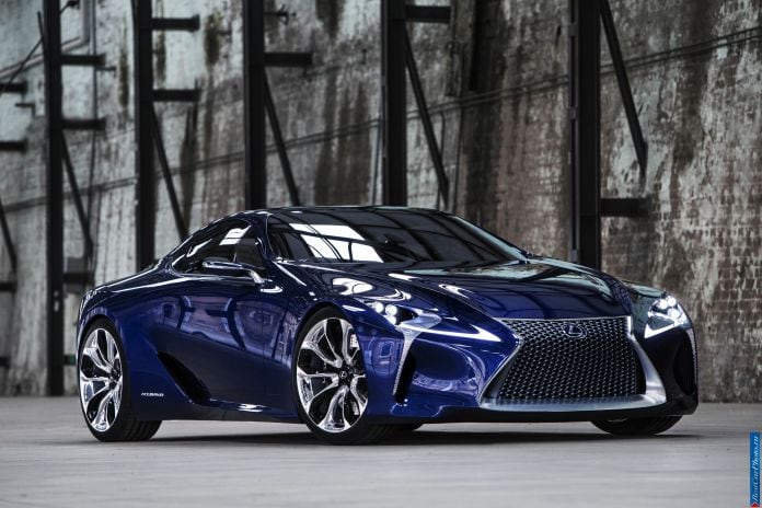 2012 Lexus LF-LC Blue Concept - фотография 1 из 15