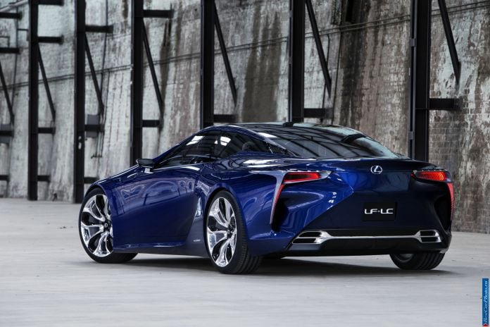 2012 Lexus LF-LC Blue Concept - фотография 2 из 15