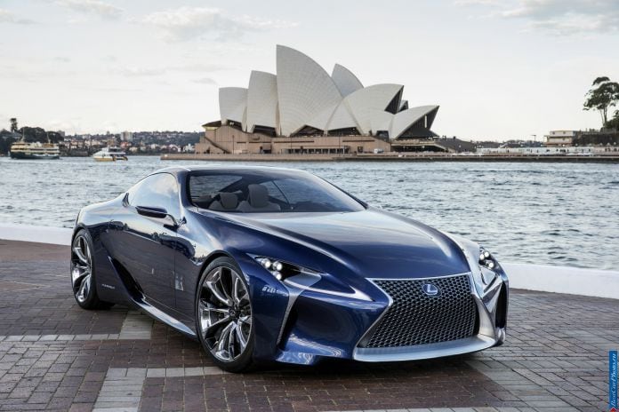 2012 Lexus LF-LC Blue Concept - фотография 3 из 15