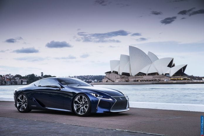 2012 Lexus LF-LC Blue Concept - фотография 4 из 15