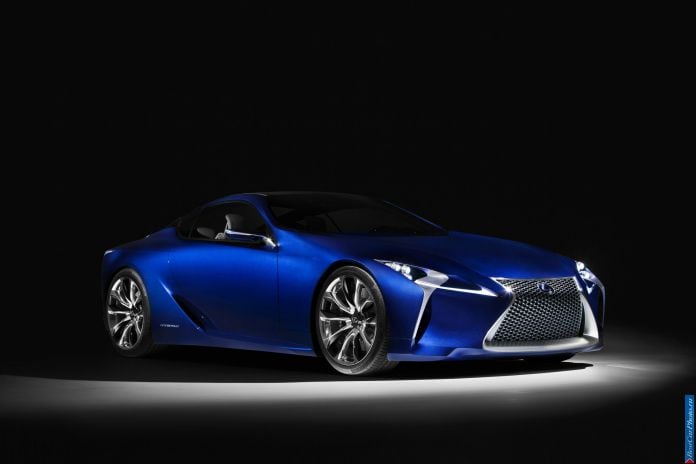 2012 Lexus LF-LC Blue Concept - фотография 7 из 15