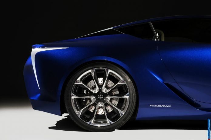 2012 Lexus LF-LC Blue Concept - фотография 10 из 15