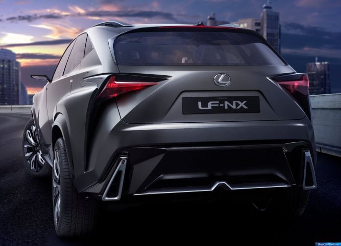 2013 Lexus LF-NX Concept - фотография 17 из 51