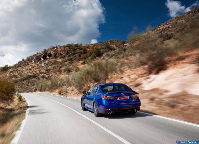 2016 Lexus GS F - фотография 64 из 176