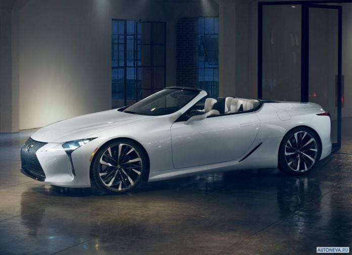 2019 Lexus LC Convertible Concept - фотография 2 из 14