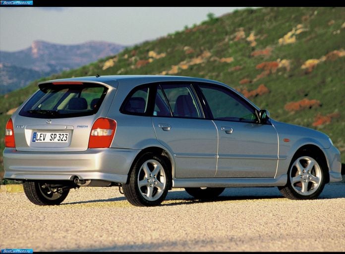 2000 Mazda 323f - фотография 12 из 14