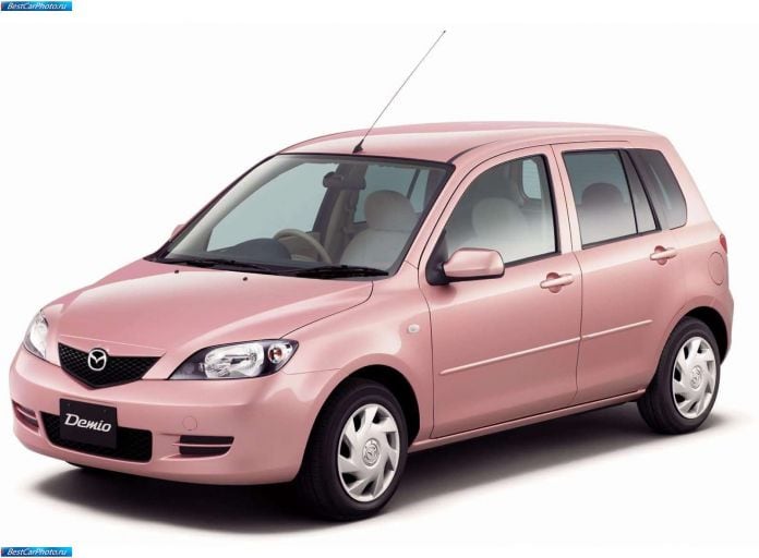 2003 Mazda Demio Stardust Pink Limited Edition - фотография 2 из 10