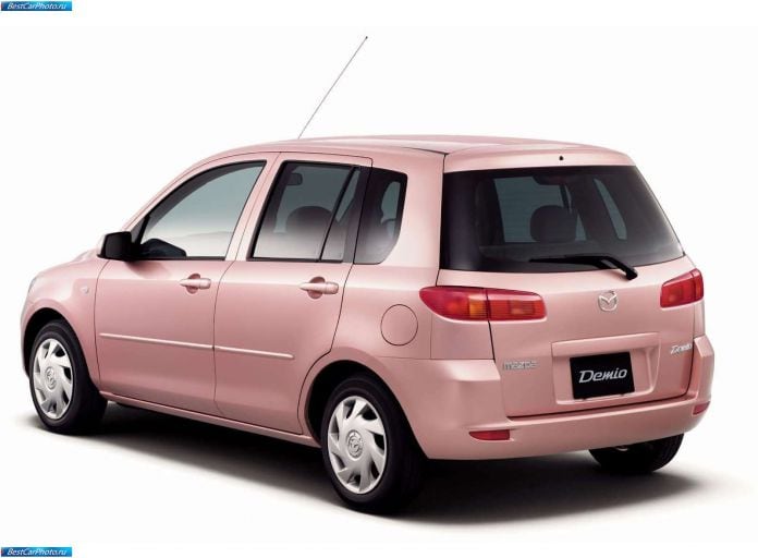2003 Mazda Demio Stardust Pink Limited Edition - фотография 3 из 10