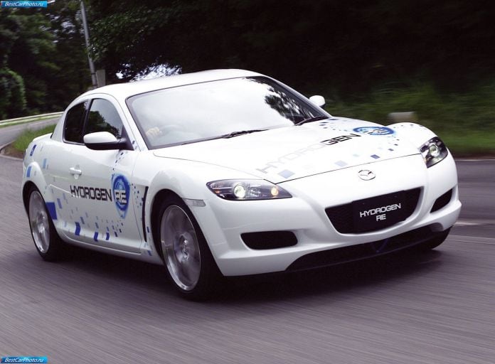 2003 Mazda RX8 Hydrogen Concept - фотография 4 из 18