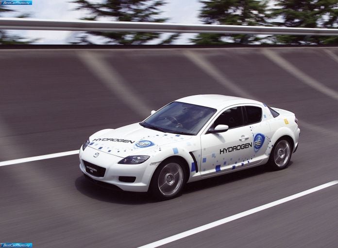 2003 Mazda RX8 Hydrogen Concept - фотография 7 из 18