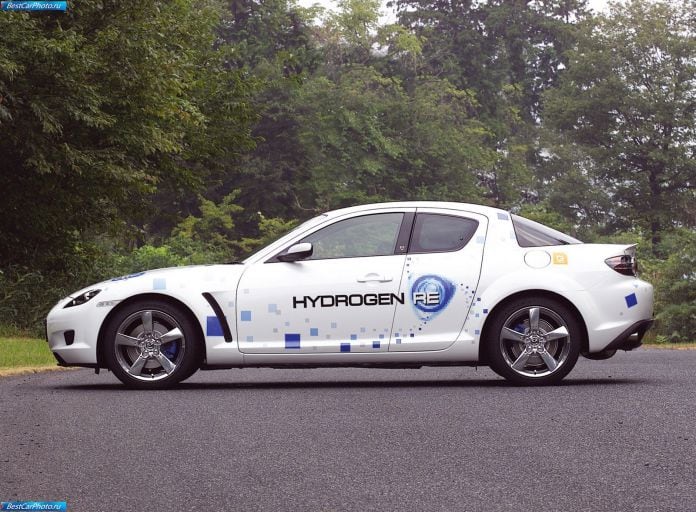 2003 Mazda RX8 Hydrogen Concept - фотография 9 из 18