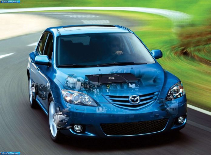 2004 Mazda 3 5-door - фотография 42 из 80