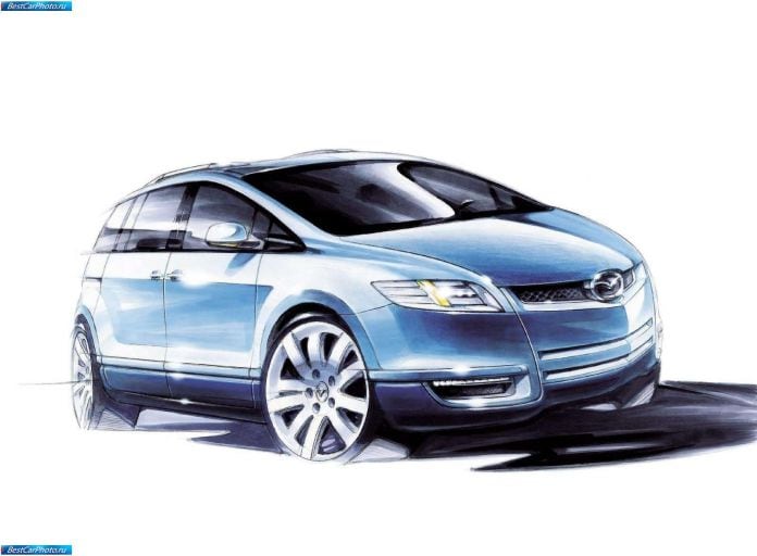 2004 Mazda MX Flexa Concept - фотография 40 из 41