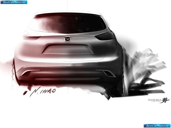 2011 Mazda Minagi Concept - фотография 27 из 30
