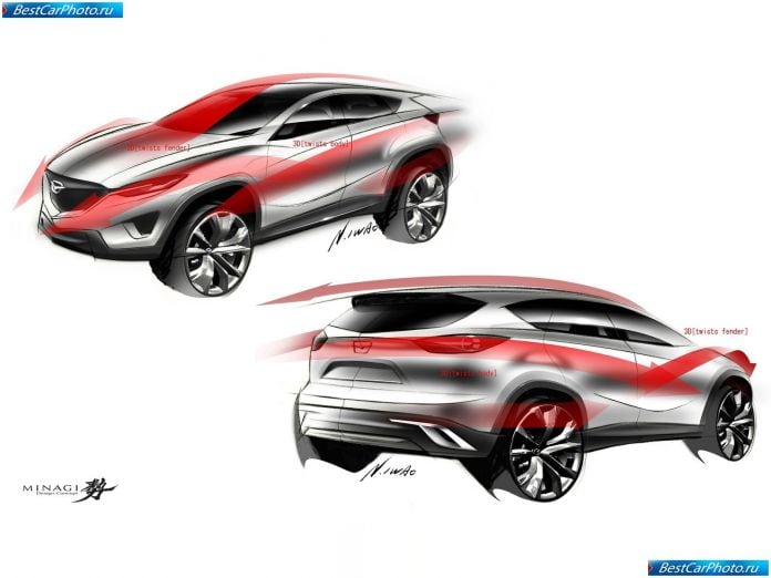 2011 Mazda Minagi Concept - фотография 28 из 30