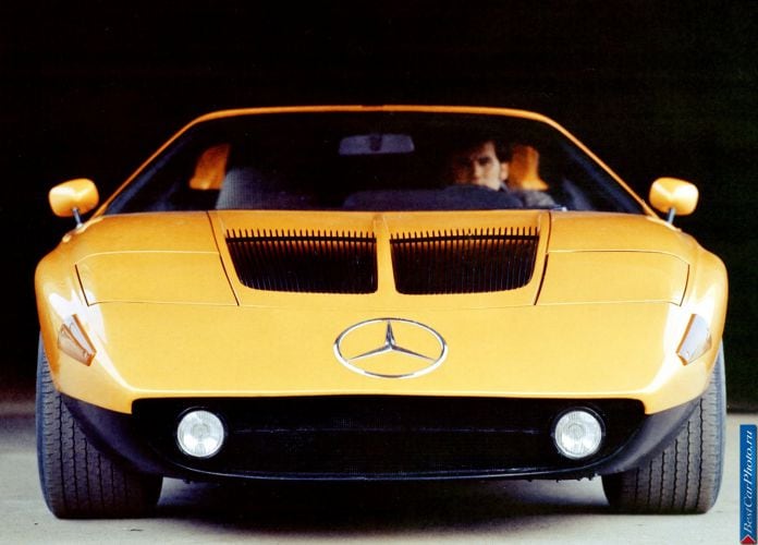 1970 Mercedes-Benz C 111 II Concept - фотография 6 из 12