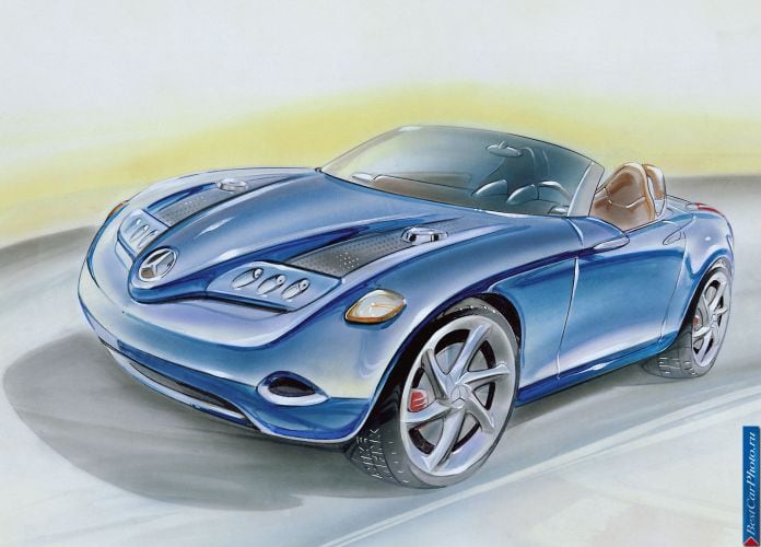 2000 Mercedes-Benz Vision SLA Concept - фотография 11 из 15 2000 Mercedes-Benz Vision SLA Concept - фотография 11 из 15