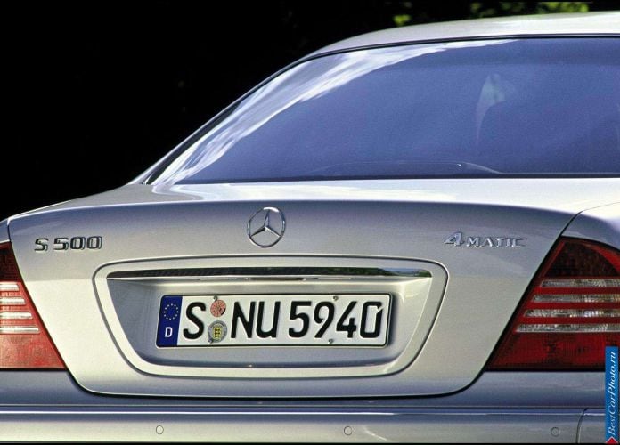 2003 Mercedes-Benz S500 4Matic - фотография 56 из 77