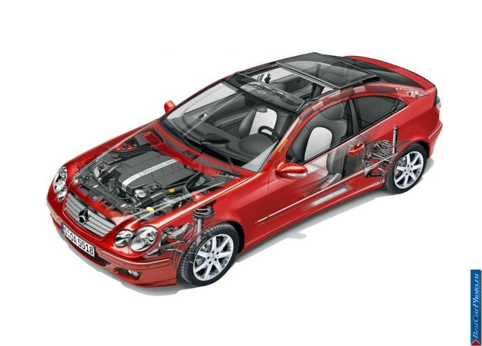 2004 Mercedes-Benz C320 Sport Coupe - фотография 35 из 35 2004 Mercedes-Benz C320 Sport Coupe - фотография 35 из 35