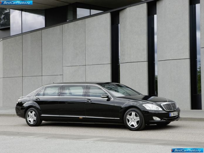 2008 Mercedes-Benz S 600 Guard Pullman - фотография 3 из 11