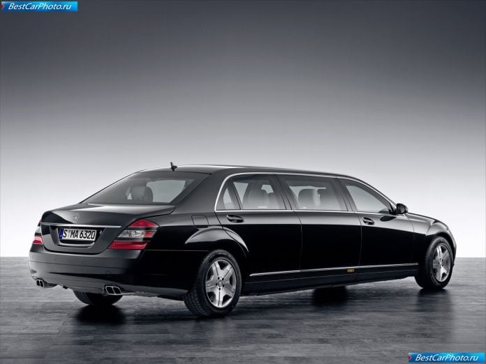 2008 Mercedes-Benz S 600 Guard Pullman - фотография 8 из 11 2008 Mercedes-Benz S 600 Guard Pullman - фотография 8 из 11