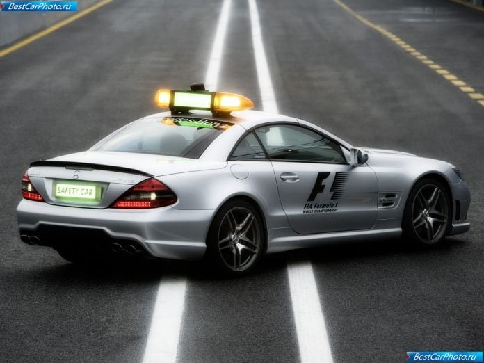 2008 Mercedes-Benz Sl 63 Amg F1 Safety Car - фотография 4 из 7 2008 Mercedes-Benz Sl 63 Amg F1 Safety Car - фотография 4 из 7