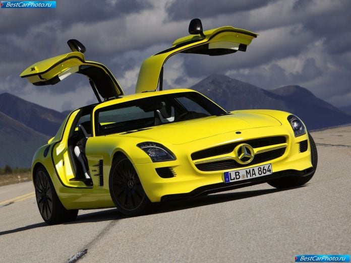 2010 Mercedes-Benz Sls Amg E-cell Concept - фотография 3 из 65