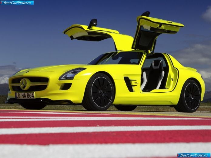 2010 Mercedes-Benz Sls Amg E-cell Concept - фотография 4 из 65