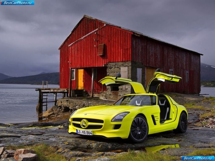 2010 Mercedes-Benz Sls Amg E-cell Concept - фотография 5 из 65