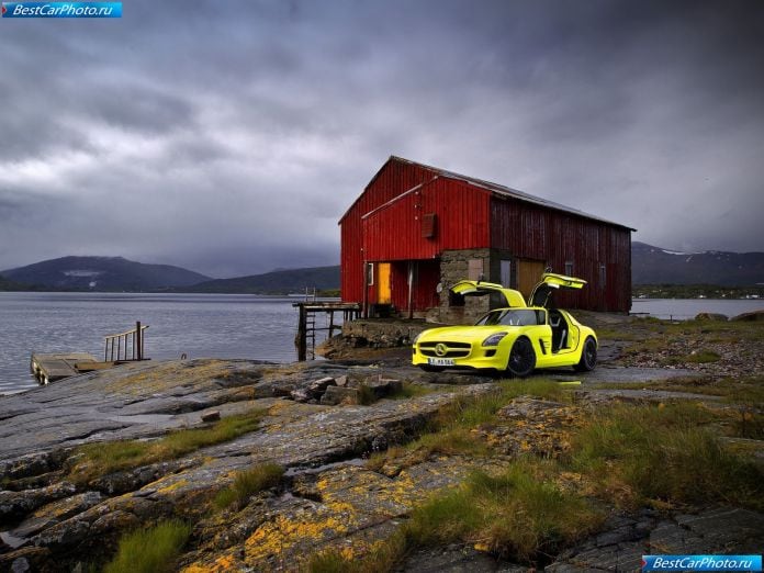 2010 Mercedes-Benz Sls Amg E-cell Concept - фотография 17 из 65