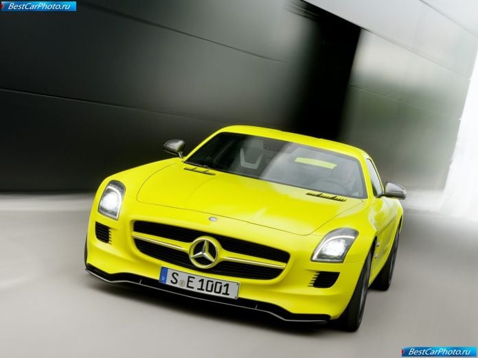 2010 Mercedes-Benz Sls Amg E-cell Concept - фотография 48 из 65