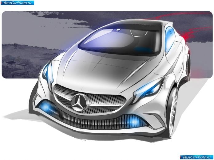 2011 Mercedes-Benz A-class Concept - фотография 40 из 52