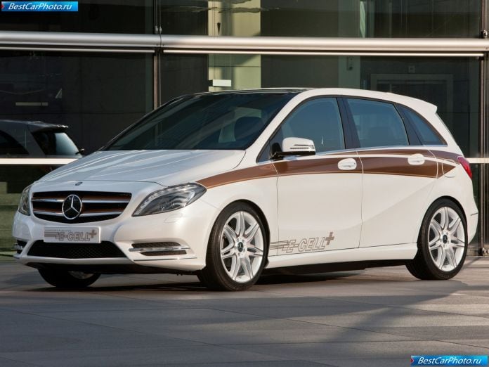 2011 Mercedes-Benz B-class E-cell Plus Concept - фотография 2 из 21