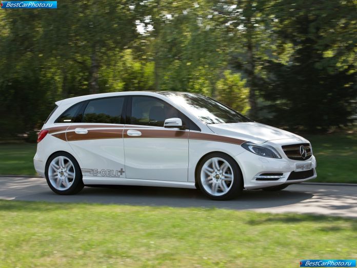 2011 Mercedes-Benz B-class E-cell Plus Concept - фотография 5 из 21 2011 Mercedes-Benz B-class E-cell Plus Concept - фотография 5 из 21