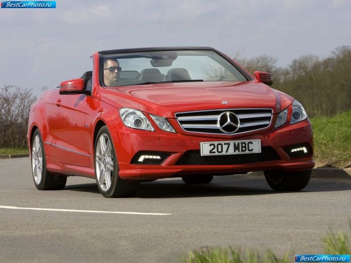 2011 Mercedes-Benz E-class Cabriolet Uk Version - фотография 13 из 104