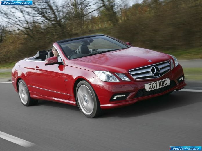 2011 Mercedes-Benz E-class Cabriolet Uk Version - фотография 15 из 104