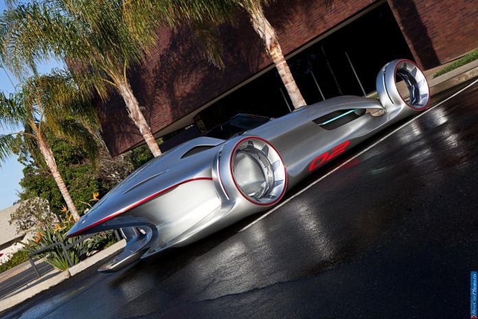 2011 Mercedes-Benz Silver Arrow Concept - фотография 1 из 5