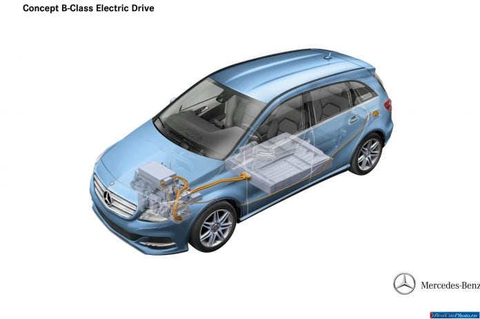 2012 Mercedes-Benz B-class Electric Drive Concept - фотография 17 из 17