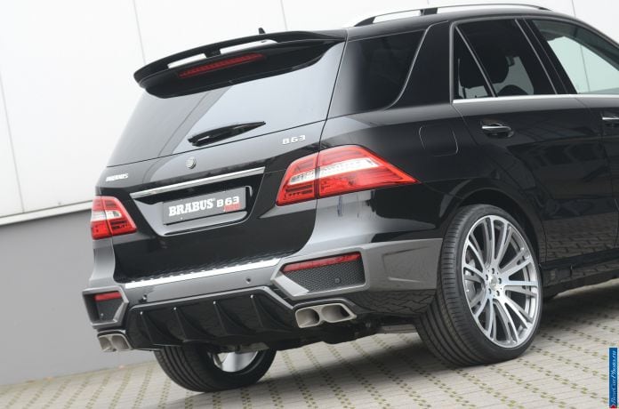 2012 Mercedes-Benz ML-class AMG by Brabus - фотография 6 из 11 2012 Mercedes-Benz ML-class AMG by Brabus - фотография 6 из 11