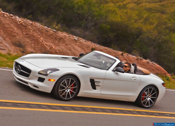 2013 Mercedes-Benz SLS AMG GT Roadster - фотография 38 из 156