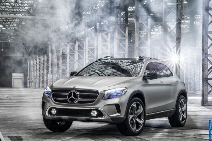 2013 Mercedes-Benz GLA-class Concept - фотография 1 из 42 2013 Mercedes-Benz GLA-class Concept - фотография 1 из 42