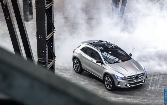 2013 Mercedes-Benz GLA-class Concept - фотография 3 из 42