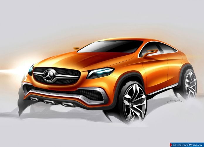 2014 Mercedes-Benz Coupe SUV Concept - фотография 32 из 35 2014 Mercedes-Benz Coupe SUV Concept - фотография 32 из 35